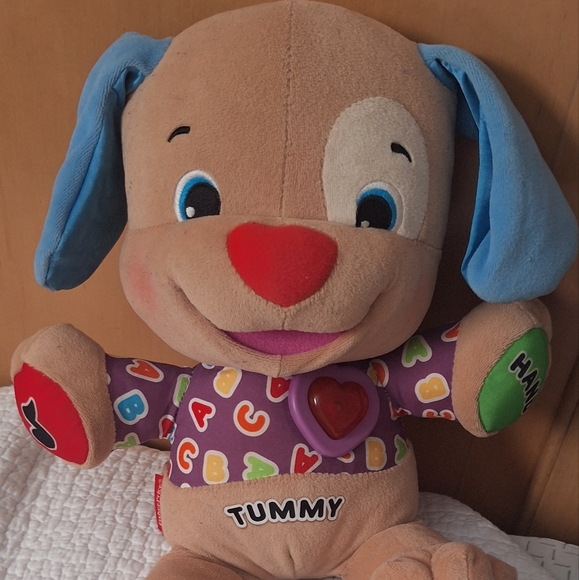 💥talking Teaching Dog toy 16"by 15" - Picture 1 of 3